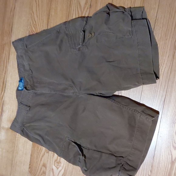 🌛🌛POLO RALPH LAUREN CHINO CARGO SHORTS SIZE 33 BROWN TANISH COLOR - Picture 1 of 5